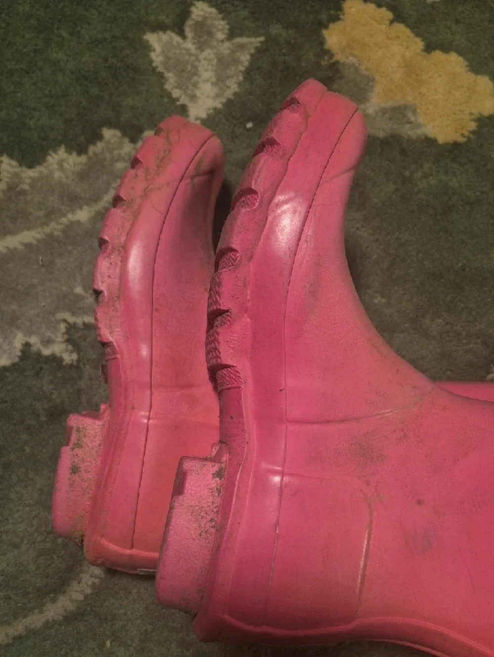 Hunter Pink Tall Women's Rain Boots - Picture 6 of 8